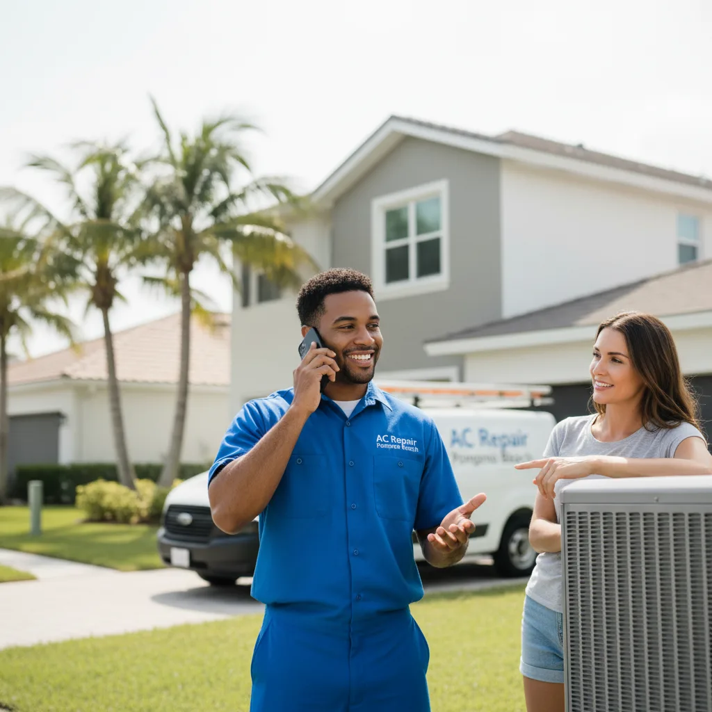 AC Repair Pompano Beach customer support in Pilot